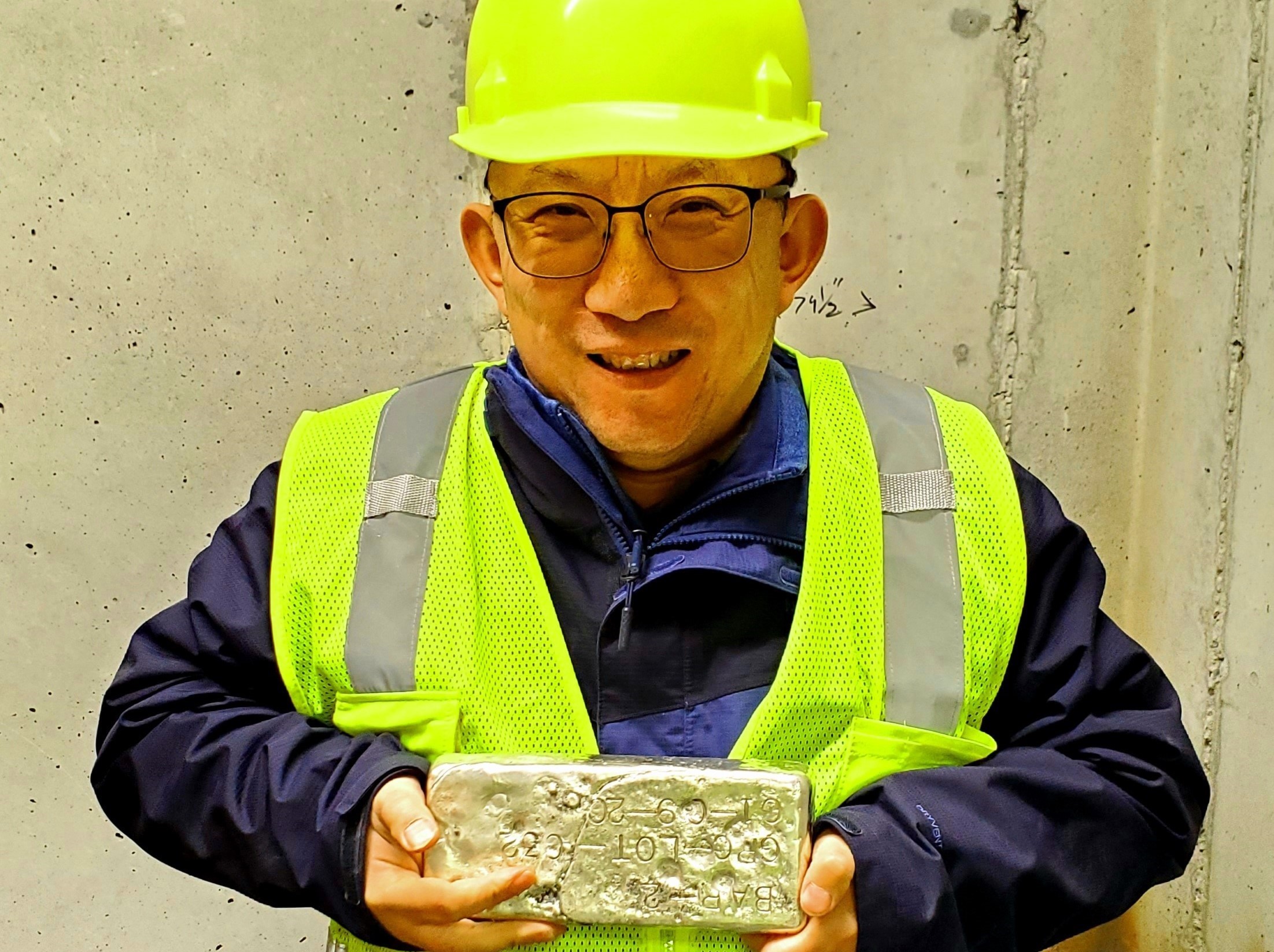 Holding a Gold Bar
